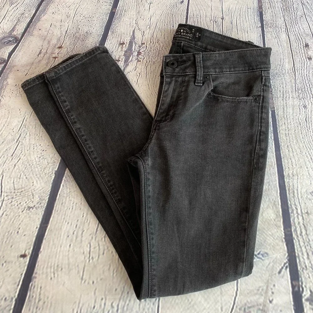 Lucky Brand Lolita Skinny Ripped Jeans - Picture 6 of 7